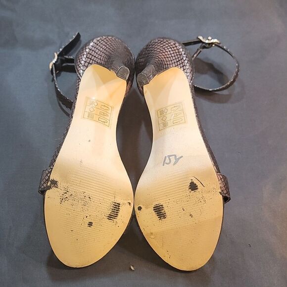 CALL IT SPRING HIGH HEEL STILETTOS OPEN TOE BUCKLE ANKLE STRAP CLOSURE SANDAL - Picture 10 of 14